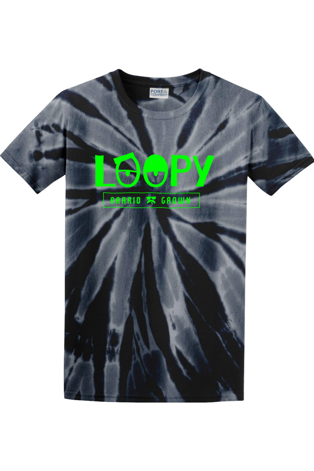 Loopy Sanchez Tie-Dye Tee - Black