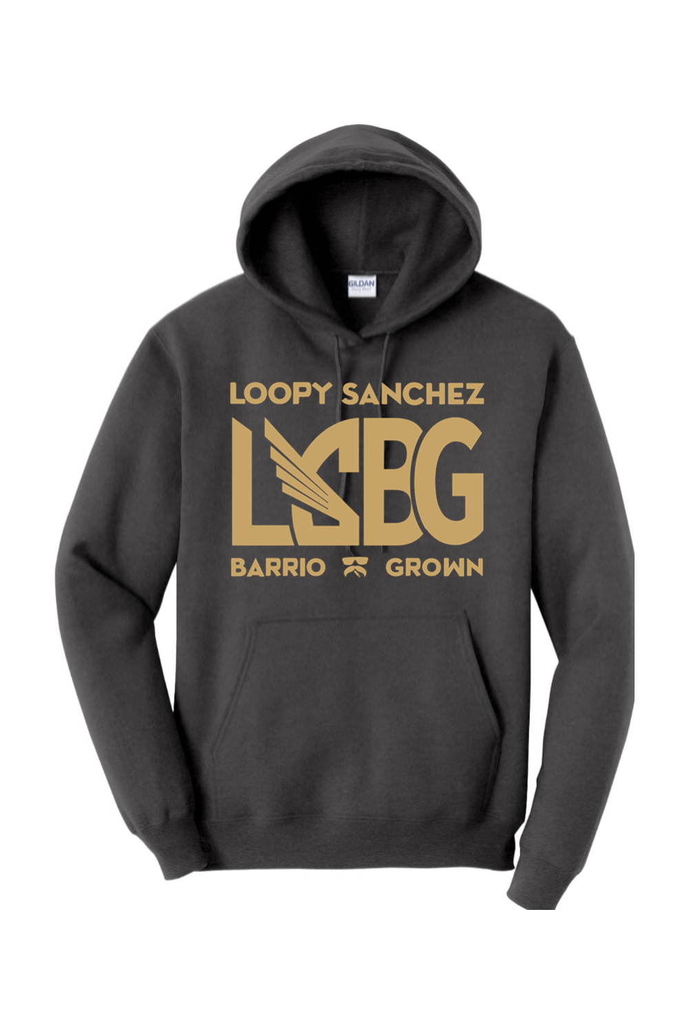 Loopy Sanchez Wingz Heavy Hoodie - Red